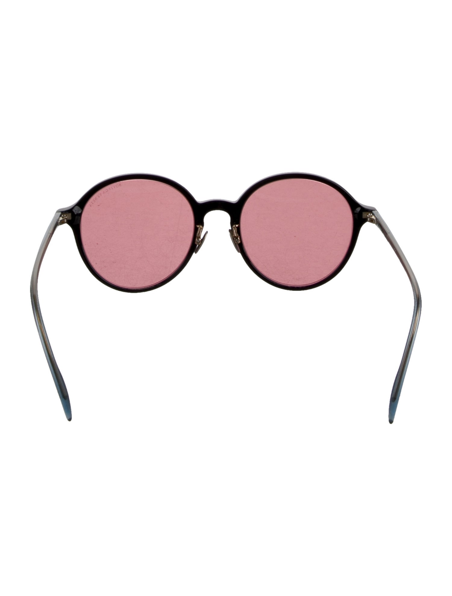 Bottega Veneta Round Tinted Sunglasses