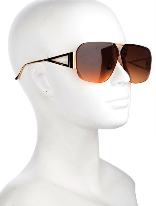 Bottega Veneta Aviator Gradient Sunglasses