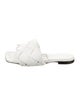Bottega Veneta Intrecciato Weave Leather Slides