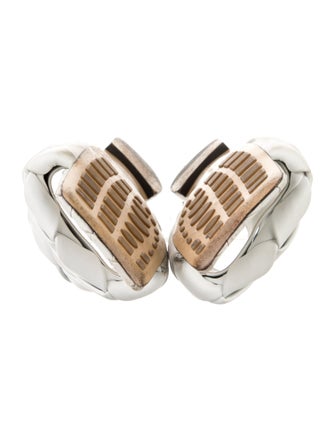 Bottega Veneta Intrecciato Weave Leather Slides