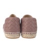 Bottega Veneta Intrecciato Weave Leather Espadrilles