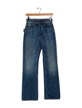Bottega Veneta High-Rise Wide Leg Jeans