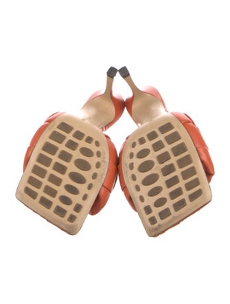 Bottega Veneta Intrecciato Weave Leather Slides