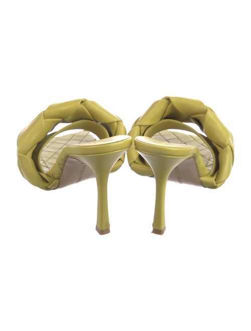 Bottega Veneta Intrecciato Weave Leather Slides