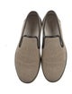 Bottega Veneta Intrecciato Weave Canvas Loafers