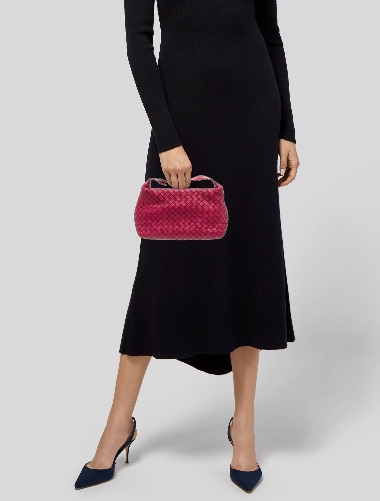 Bottega Veneta Intrecciato Top Handle Bag