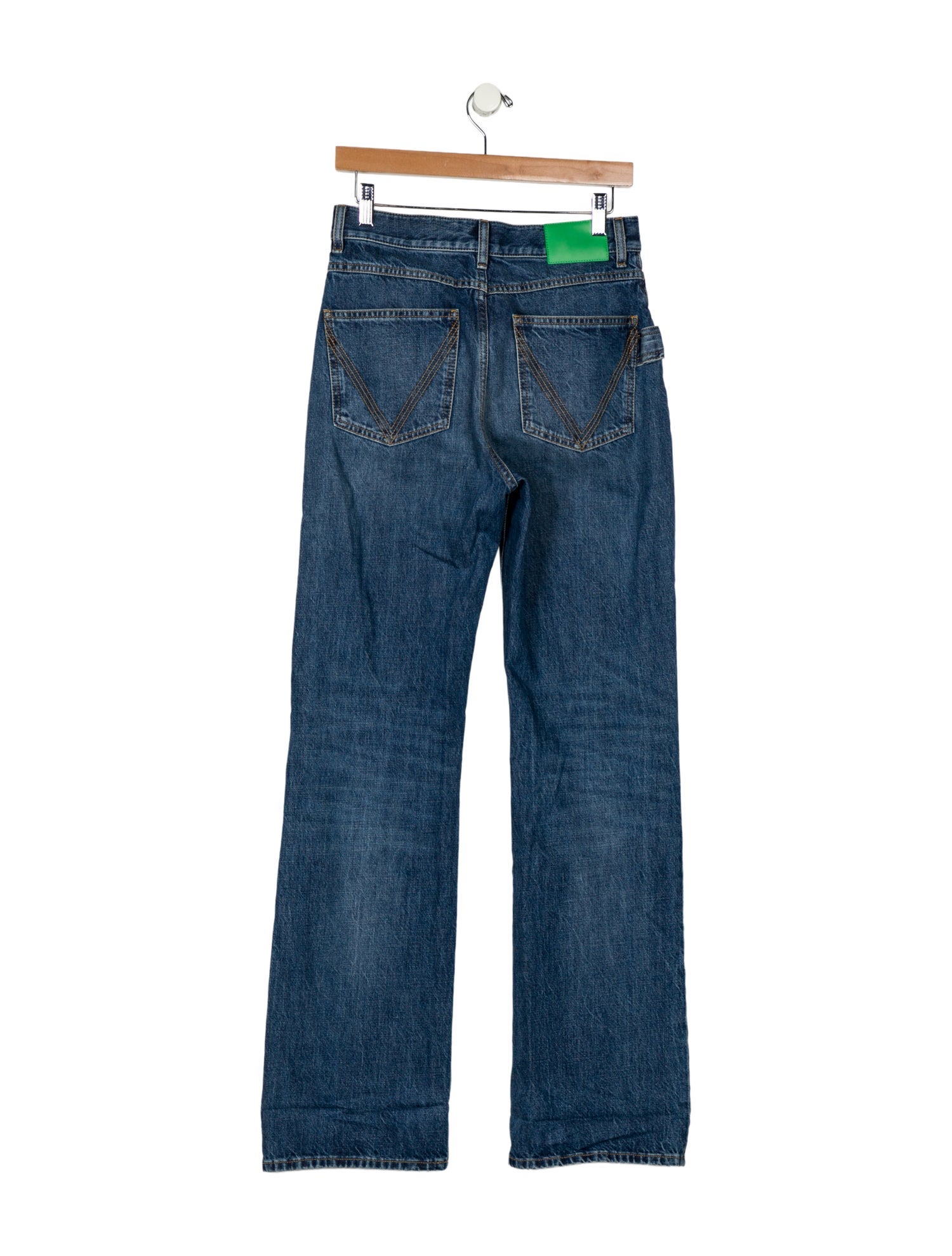 Bottega Veneta Mid-Rise Wide Leg Jeans