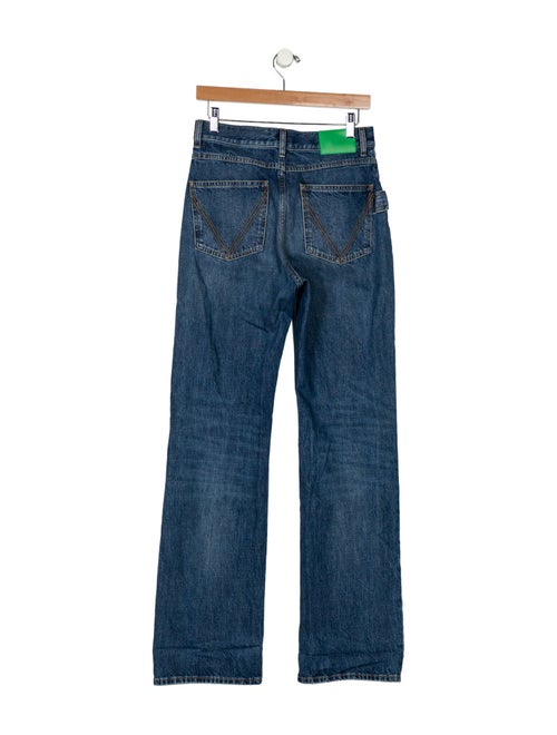 Bottega Veneta Mid-Rise Wide Leg Jeans