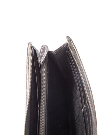 Bottega Veneta Intrecciato Weave Leather Continental Wallet