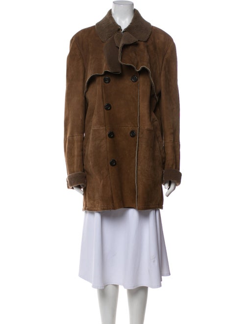 Bottega Veneta Leather Coat