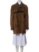 Bottega Veneta Leather Coat