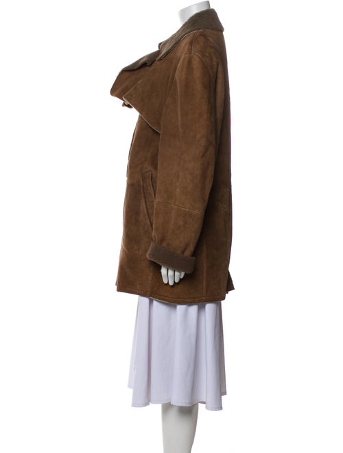 Bottega Veneta Leather Coat