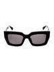 Bottega Veneta Square Tinted Sunglasses