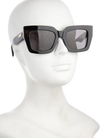 Bottega Veneta Square Tinted Sunglasses