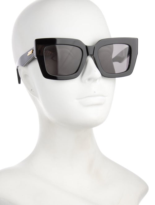 Bottega Veneta Square Tinted Sunglasses