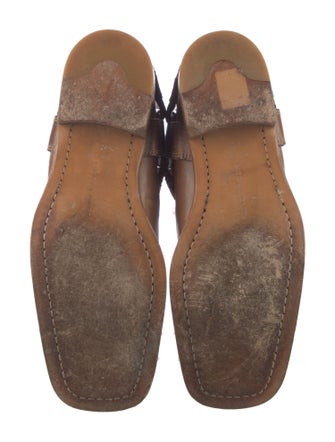 Bottega Veneta Leather Braided Accents Riding Boots