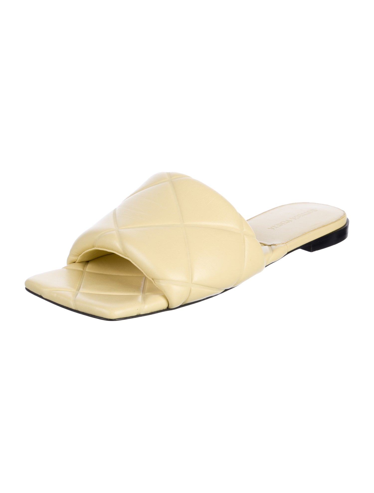 Bottega Veneta Leather Slides