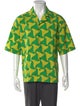 Bottega Veneta Printed Three-Quarter Sleeve Shirt