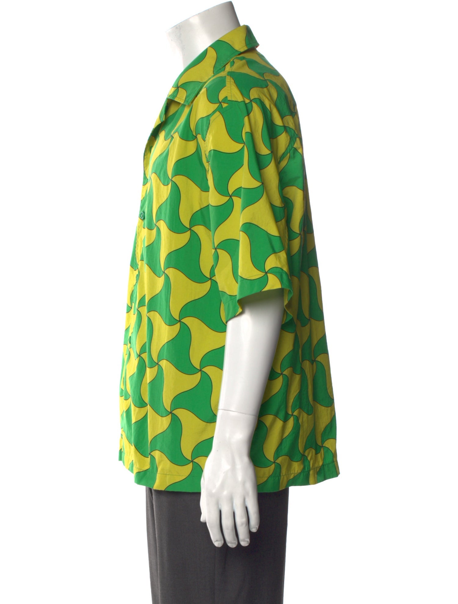 Bottega Veneta Printed Three-Quarter Sleeve Shirt