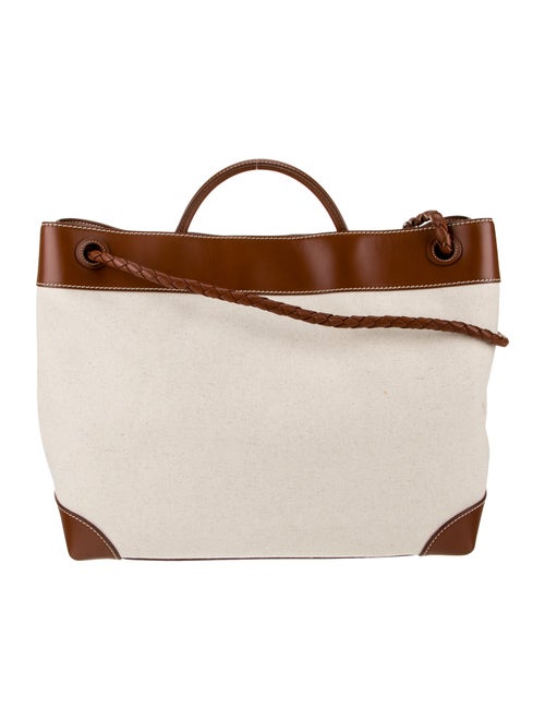 Bottega Veneta Canvas Andiamo Large