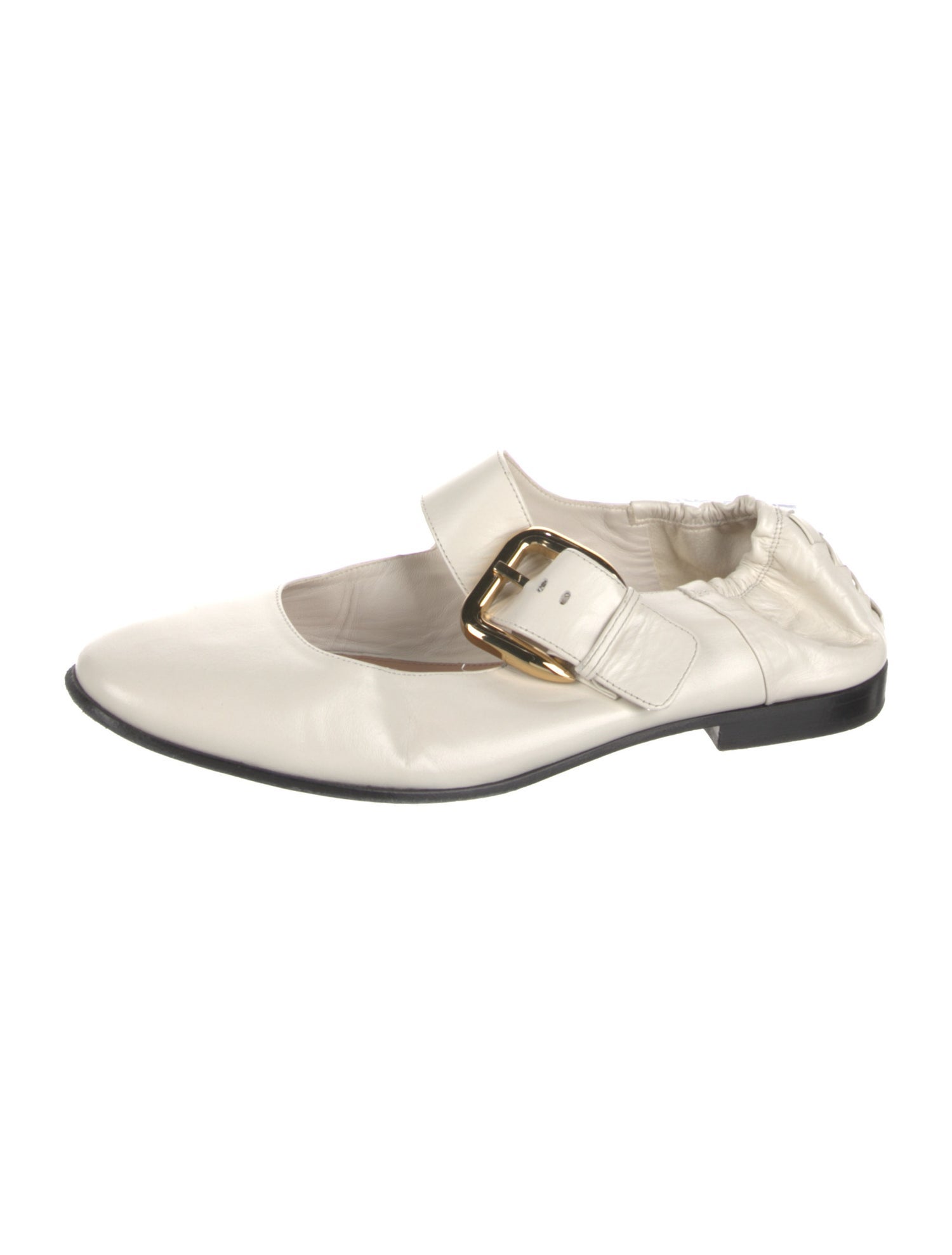 Bottega Veneta Leather Mary Jane Flats