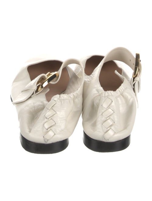 Bottega Veneta Leather Mary Jane Flats