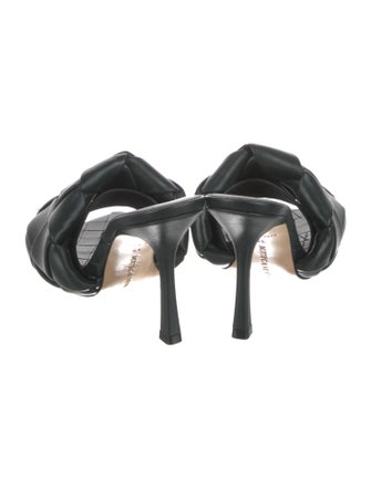 Bottega Veneta Intrecciato Weave Leather Slides