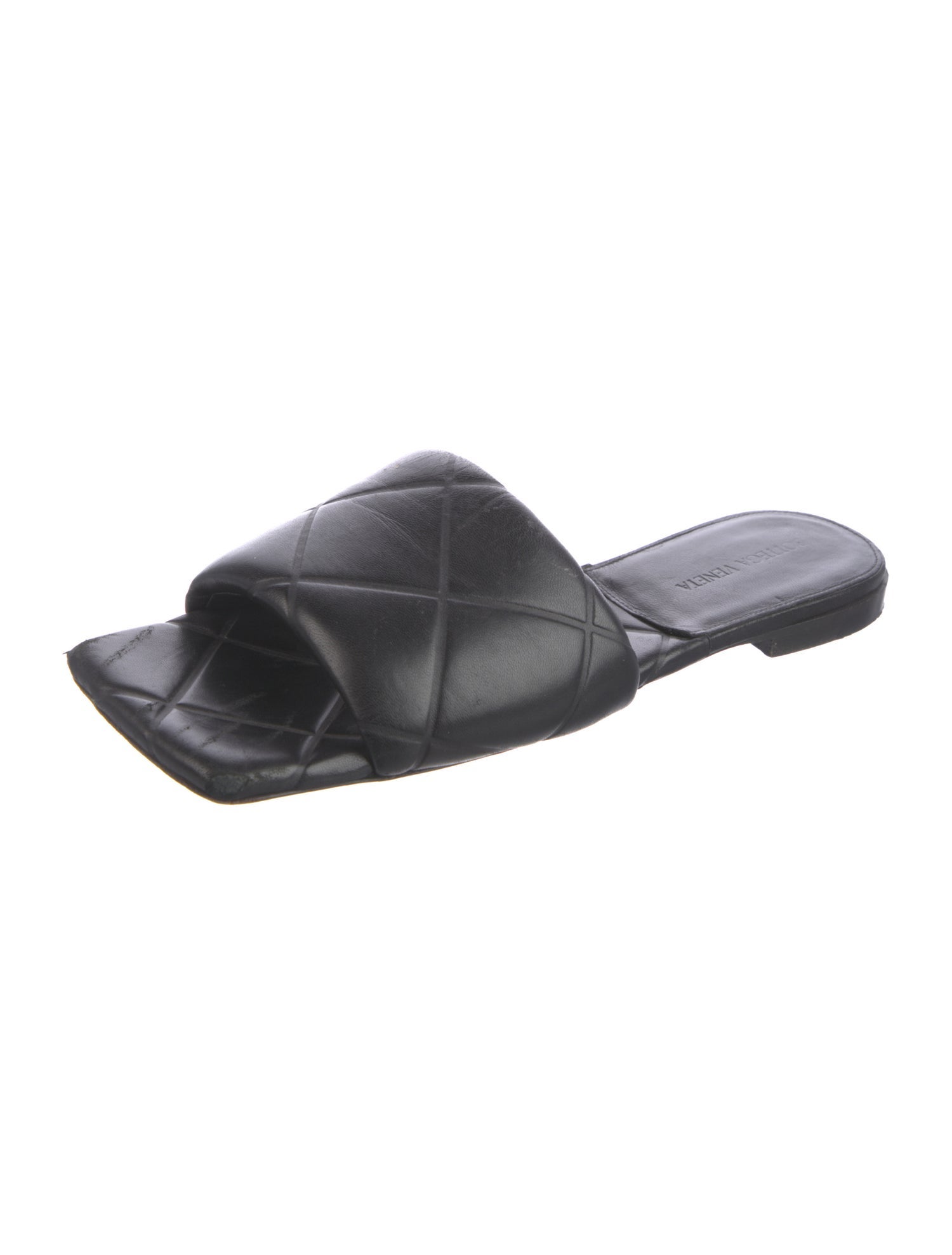 Bottega Veneta Intrecciato Weave Slides
