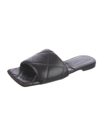 Bottega Veneta Intrecciato Weave Slides