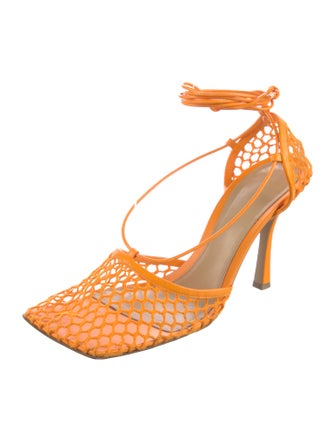 Bottega Veneta Mesh D'Orsay Pumps
