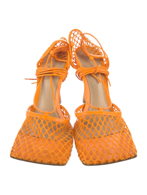 Bottega Veneta Mesh D'Orsay Pumps