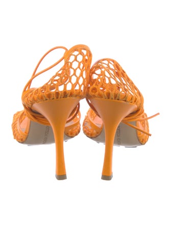 Bottega Veneta Mesh D'Orsay Pumps
