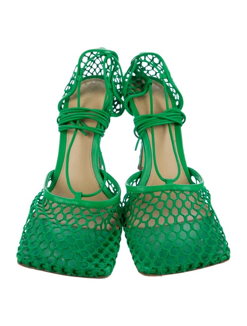 Bottega Veneta Leather Leather Trim Embellishment D'Orsay Pumps