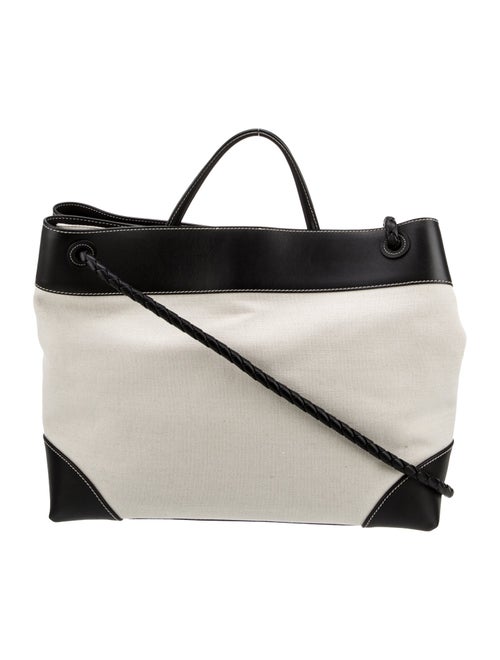 Bottega Veneta Canvas Andiamo Large