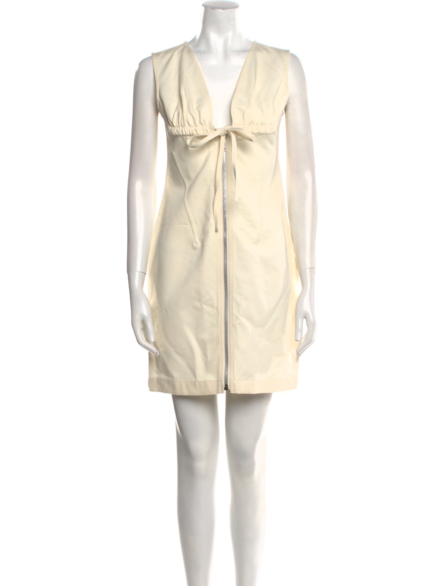 Bottega Veneta V-Neck Mini Dress w/ Tags