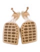 Bottega Veneta Leather Slides