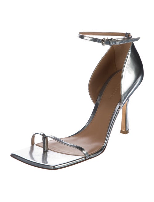 Bottega Veneta Patent Leather Sandals