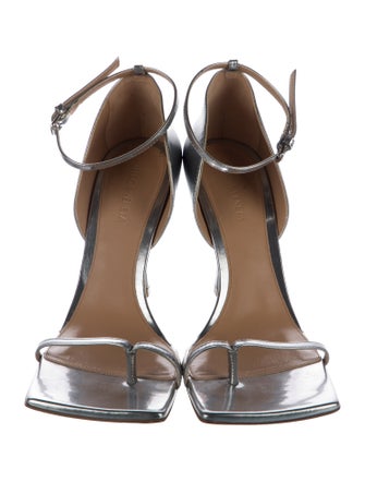 Bottega Veneta Patent Leather Sandals