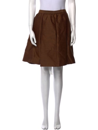 Bottega Veneta Wool Knee-Length Skirt