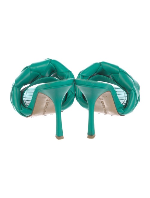 Bottega Veneta Intrecciato Weave Leather Slides