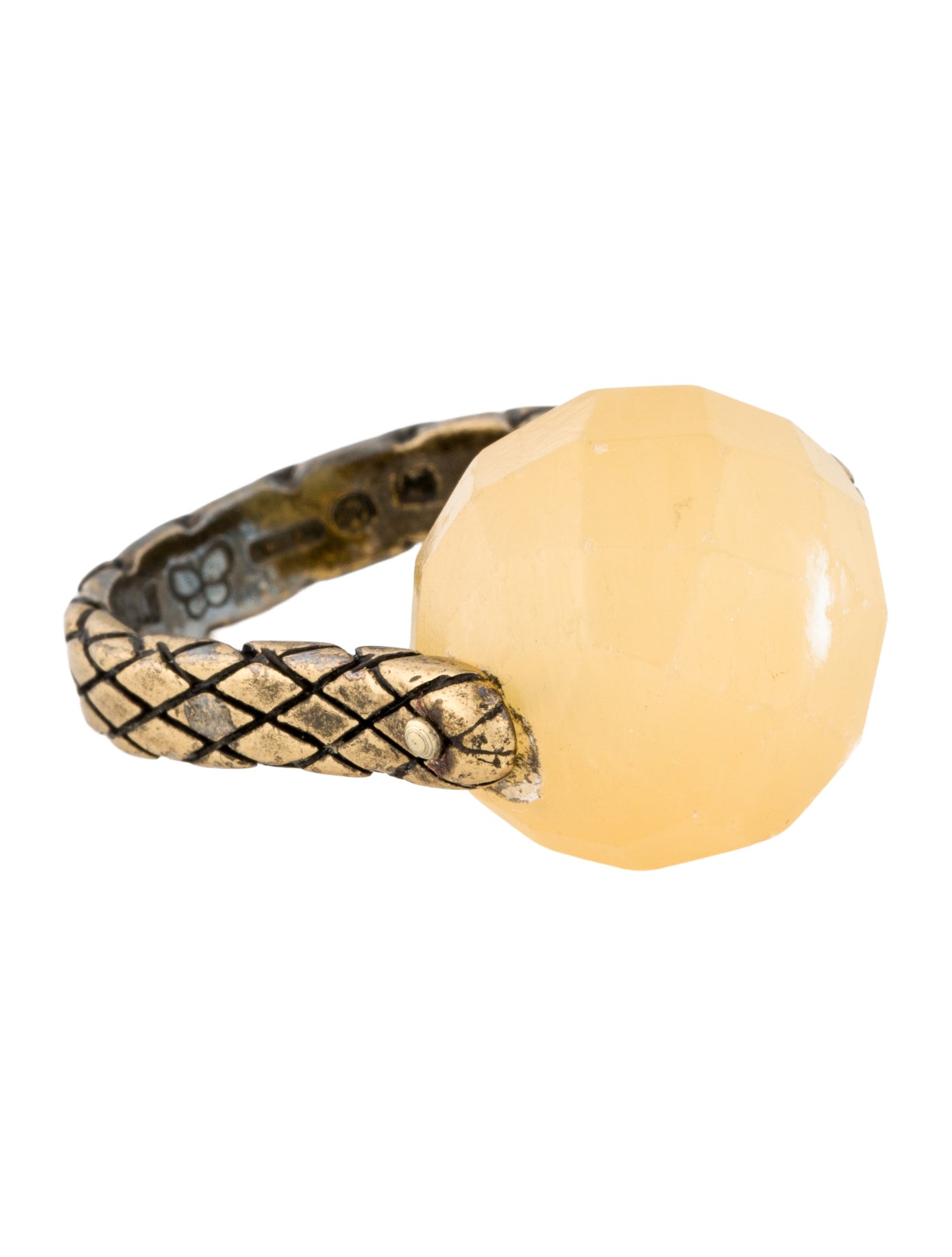 Bottega Veneta Cocktail Ring