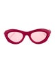 Bottega Veneta Cat-Eye Tinted Sunglasses