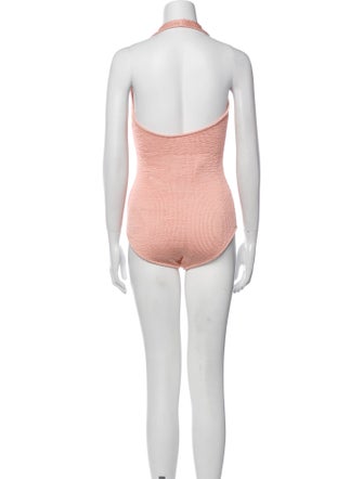 Bottega Veneta Ruffle Embellishment One-Piece