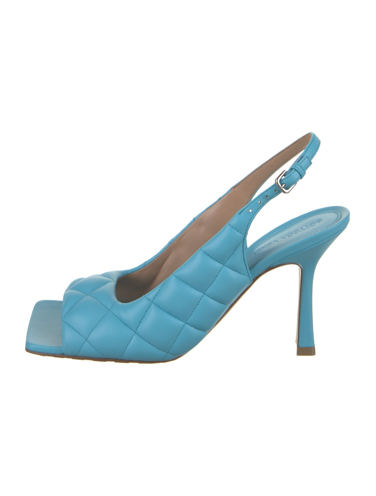 Bottega Veneta Leather Slingback Pumps