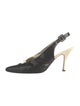 Bottega Veneta Patent Leather Slingback Pumps