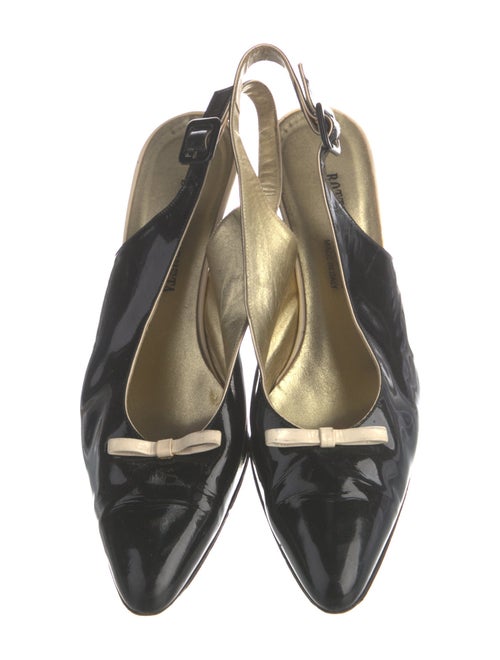 Bottega Veneta Patent Leather Slingback Pumps