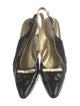 Bottega Veneta Patent Leather Slingback Pumps