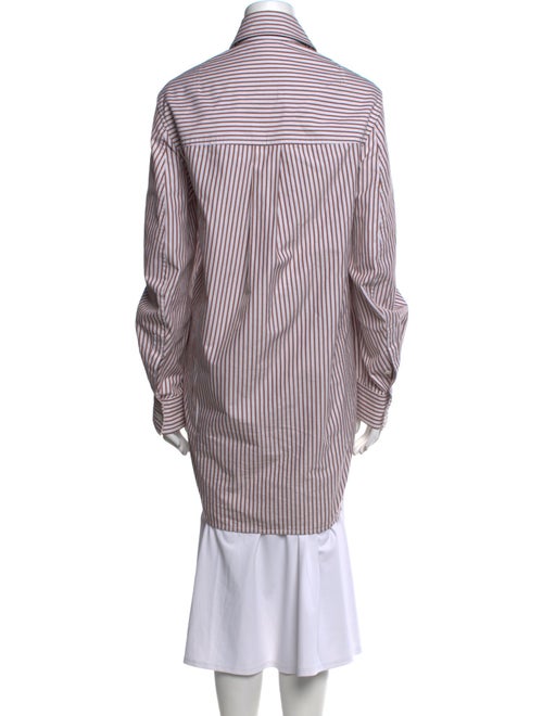 Bottega Veneta Striped Long Sleeve Tunic