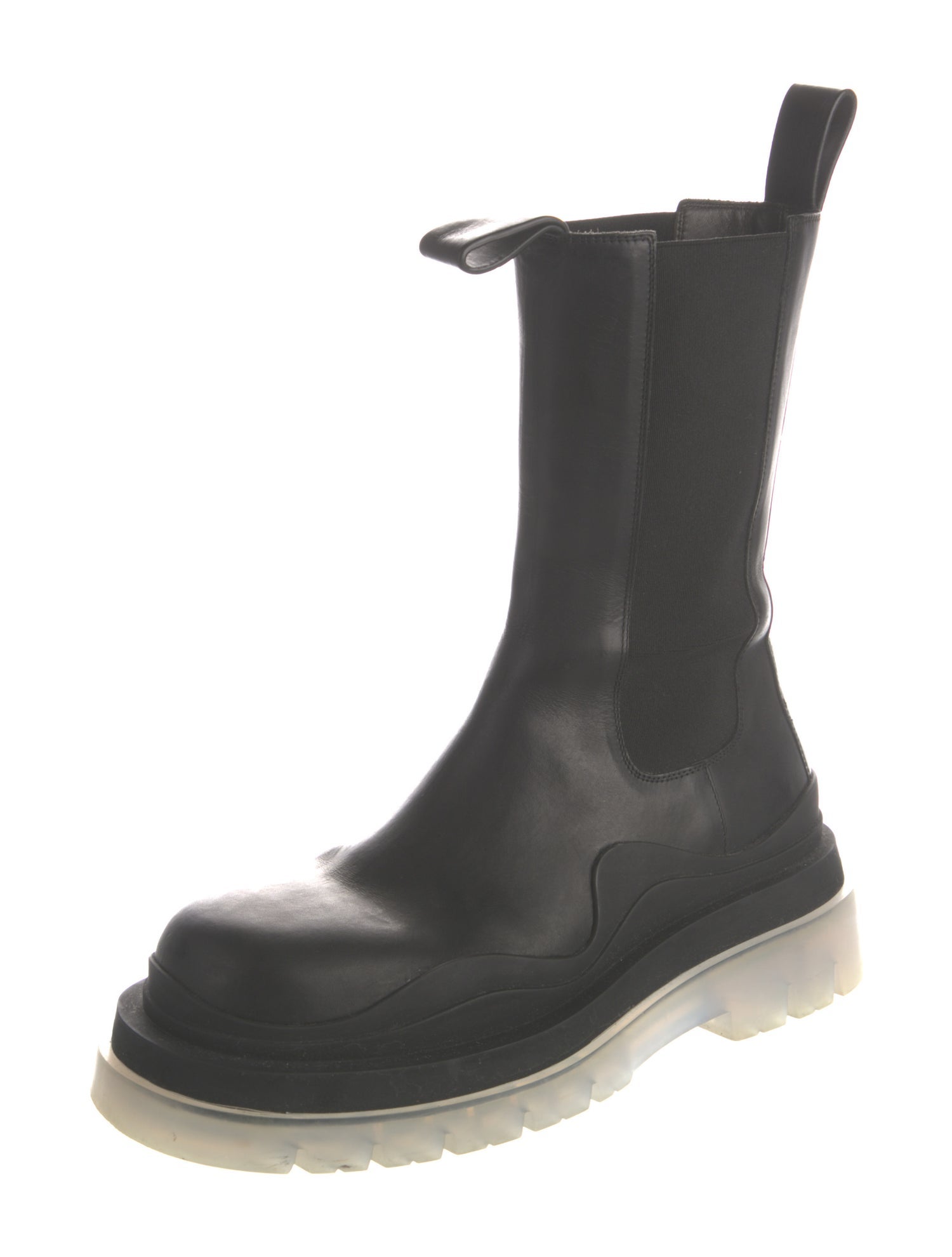 Bottega Veneta Leather Chelsea Boots