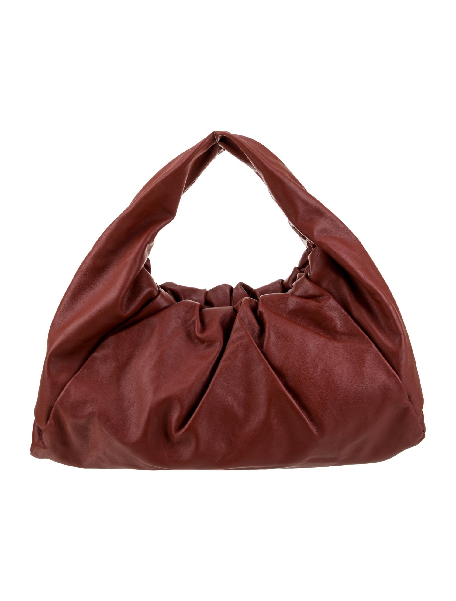 Bottega Veneta Leather Shoulder Pouch